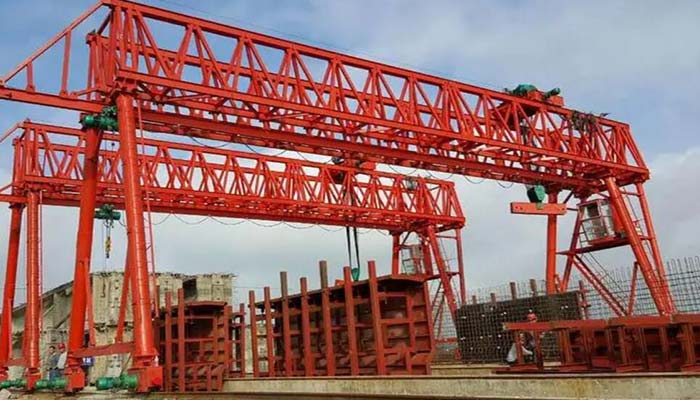 山西呂梁龍門(mén)吊租賃廠家門(mén)式起重機(jī)10噸22米跨